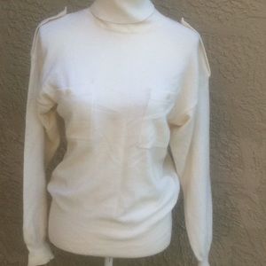 Pickett &Smith sweater wool angora nylon